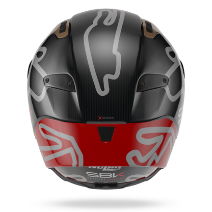 X-804 RS ULTRA CARBON SBK Nero / Rosso / Oro