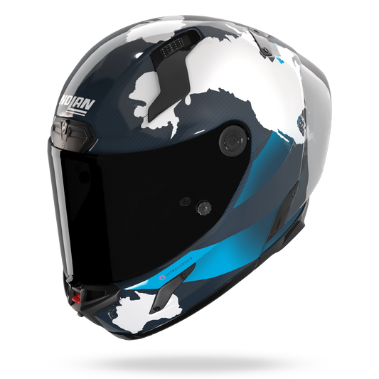 X-804 RS ULTRA CARBON CHECA 30TH ANNIVERSARY SPECIAL EDITION Blu liquido / Bianco