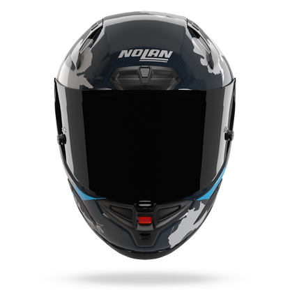 X-804 RS ULTRA CARBON CHECA 30TH ANNIVERSARY SPECIAL EDITION Blu liquido / Bianco
