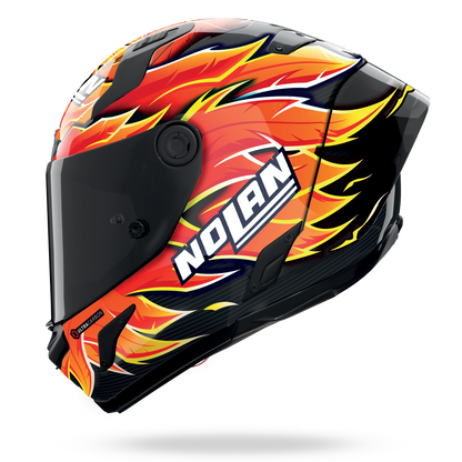 X-804 RS ULTRA CARBON REPLICA IANNONE Rosso / Arancione / Giallo