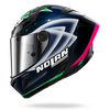 X-804 RS ULTRA CARBON REPLICA MANZI  Blu liquido / Verde