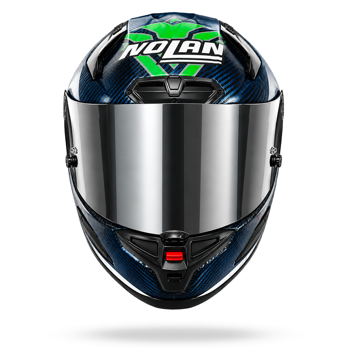 X-804 RS ULTRA CARBON REPLICA MANZI  Blu liquido / Verde