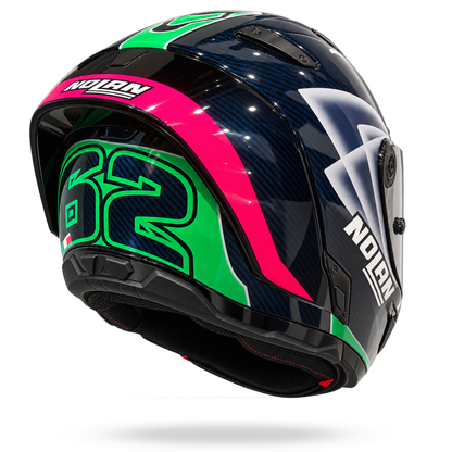 X-804 RS ULTRA CARBON REPLICA MANZI  Blu liquido / Verde