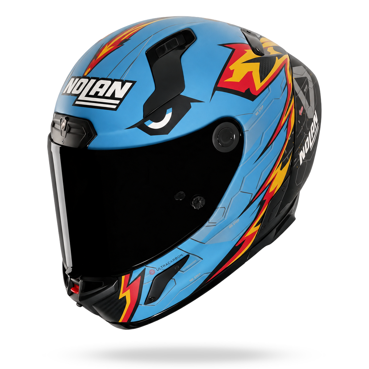 X-804 RS ULTRA CARBON REPLICA OLIVEIRA Blu / Arancione