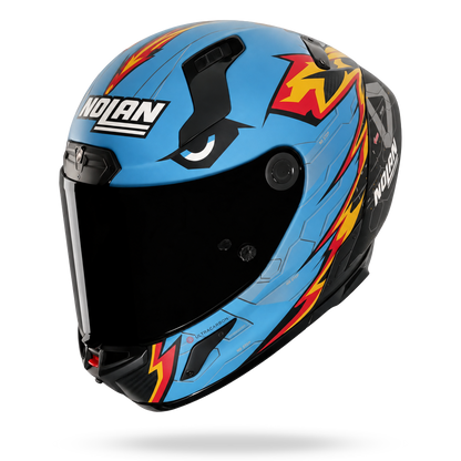 X-804 RS ULTRA CARBON REPLICA OLIVEIRA Blu / Arancione