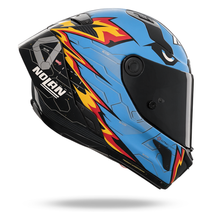X-804 RS ULTRA CARBON REPLICA OLIVEIRA Blu / Arancione