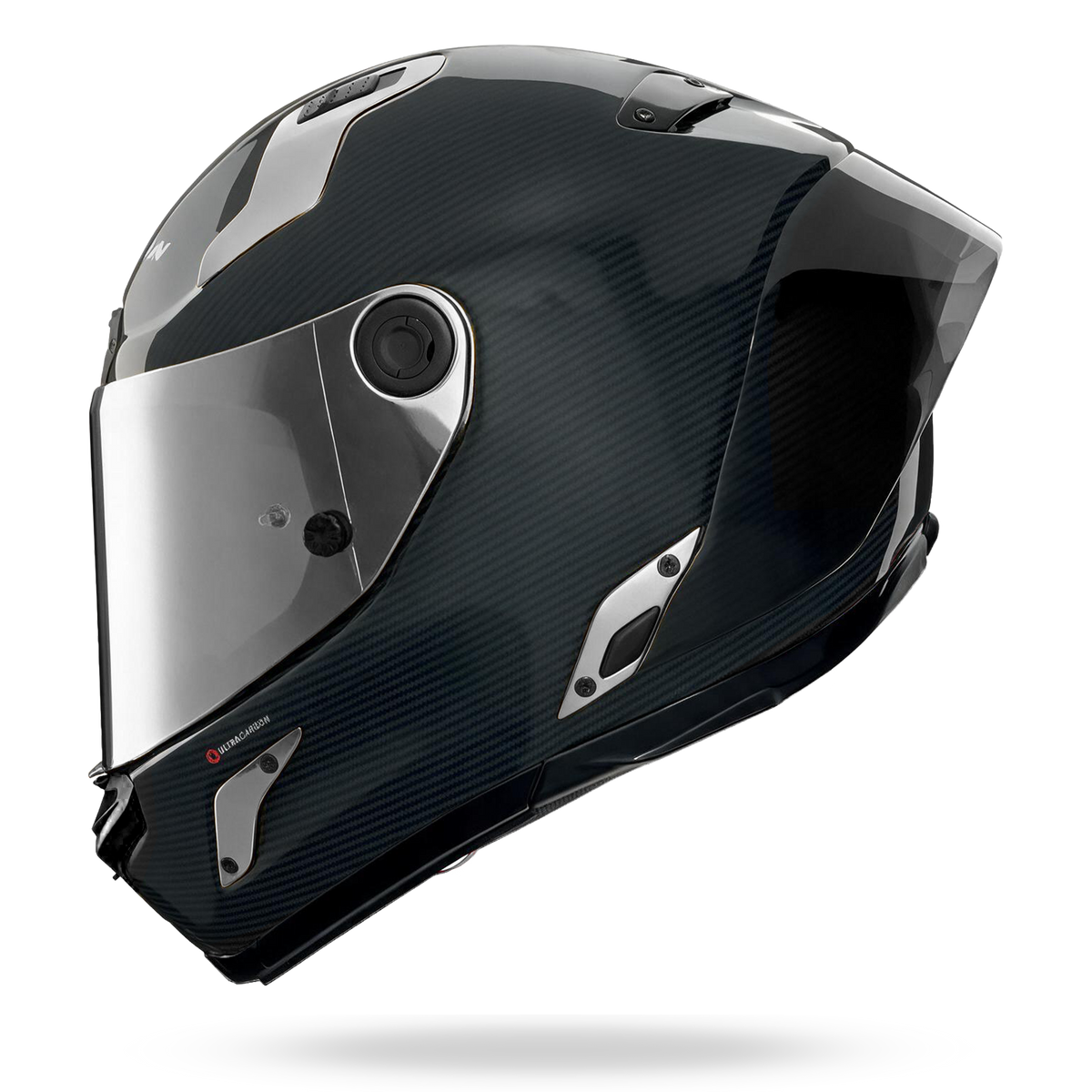 X-804 RS ULTRA CARBON ARGENTO Nero / Argento – Nolan Helmets