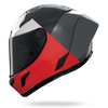 X-804 RS ULTRA CARBON BLOCCO Grigio lava / Rosso / Bianco