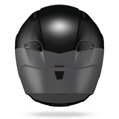 X-804 RS ULTRA CARBON BLOCCO Grigio lava / Rosso / Bianco