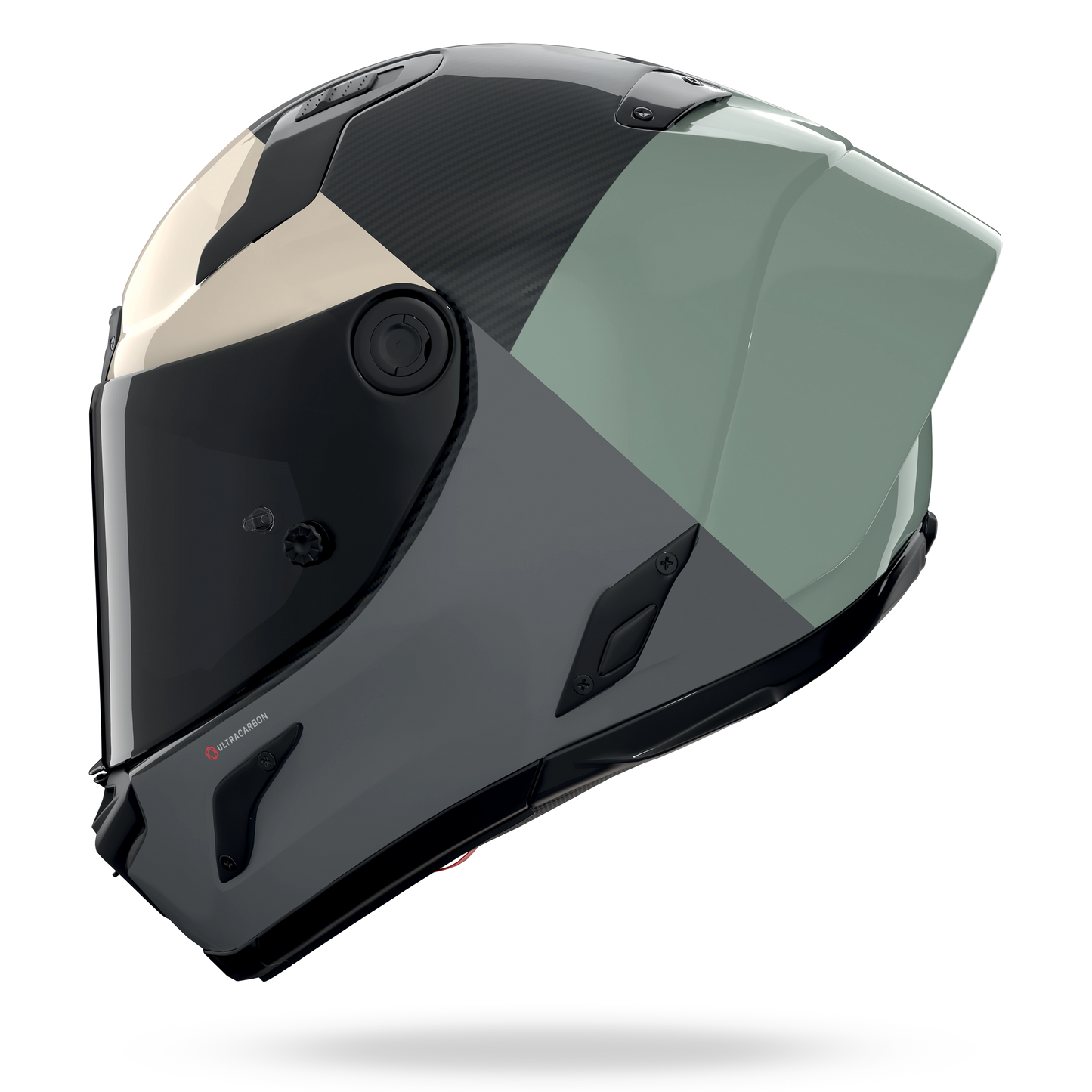 X-804 RS ULTRA CARBON BLOCCO Verde grigio / Antracite / Avorio