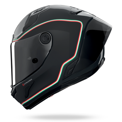 X-804 RS ULTRA CARBON ASSO DI PICCHE Nero / Italia