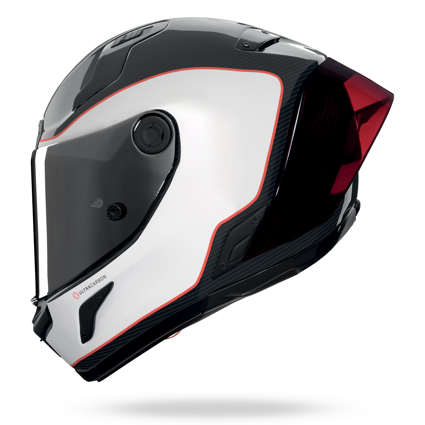 X-804 RS ULTRA CARBON ASSO DI PICCHE Bianco / Rosso