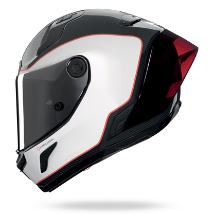 X-804 RS ULTRA CARBON ASSO DI PICCHE Bianco / Rosso