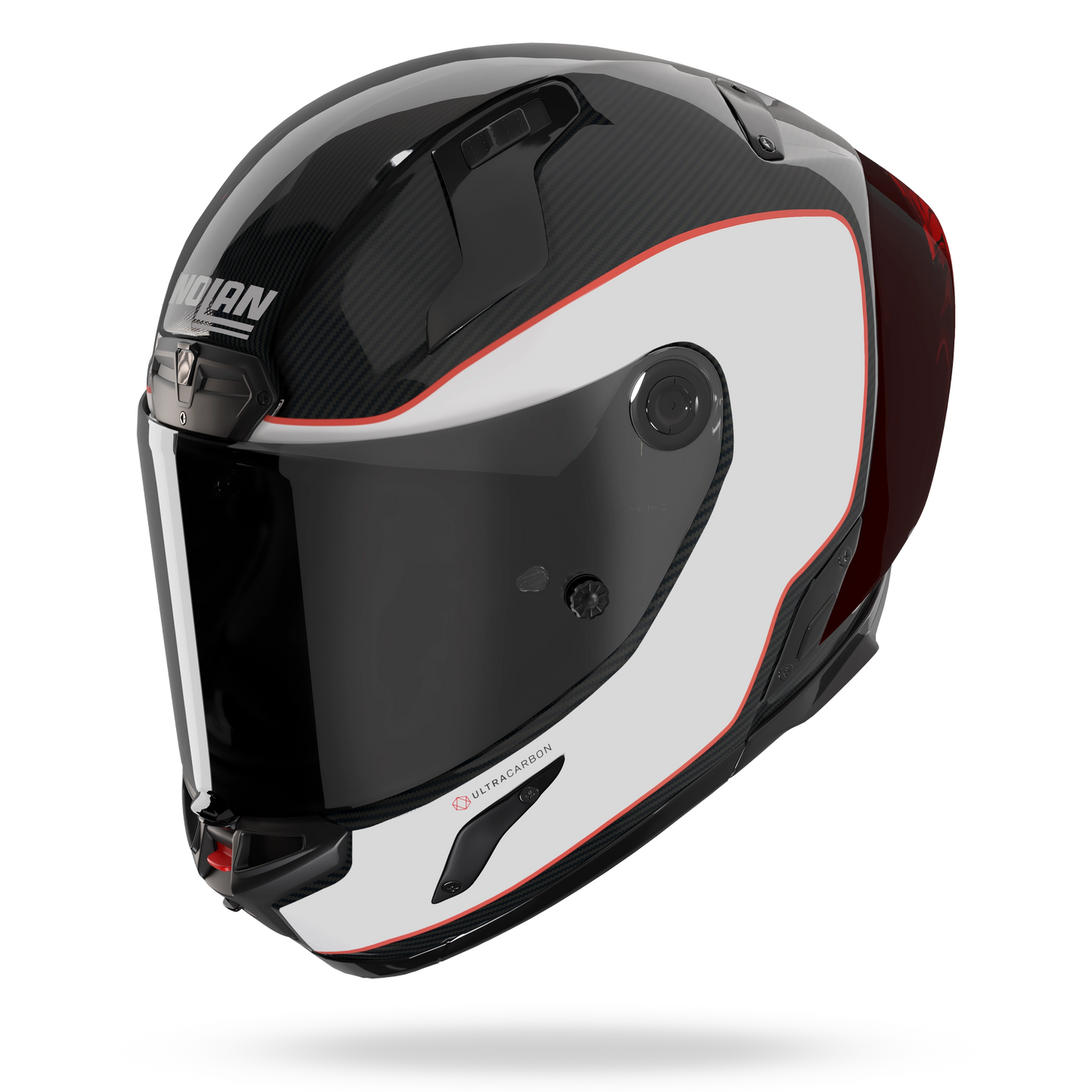 X-804 RS ULTRA CARBON ASSO DI PICCHE Bianco / Rosso