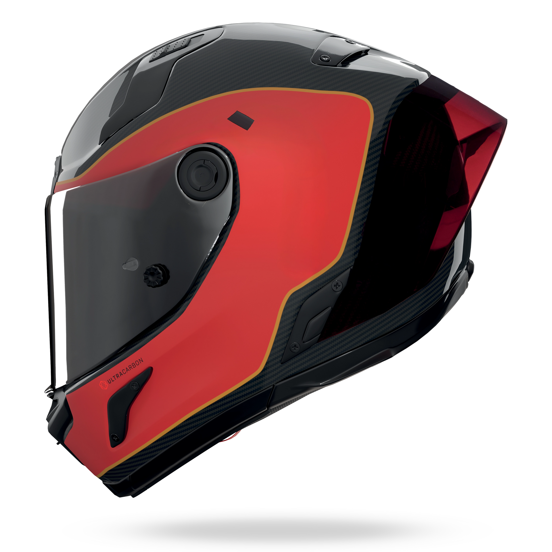 X-804 RS ULTRA CARBON ASSO DI PICCHE Rosso / Sabbia – Nolan Helmets