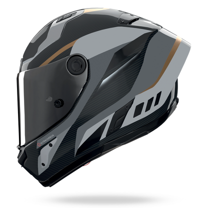 X-804 RS ULTRA CARBON LESMO Nero / Grigio / Oro