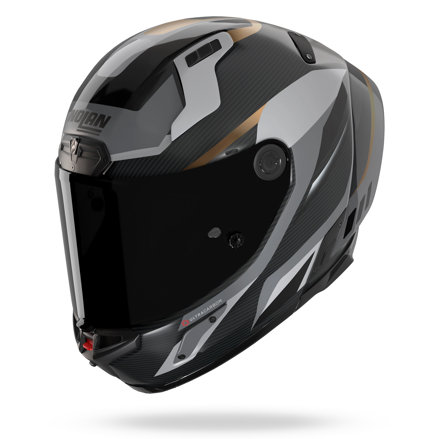 X-804 RS ULTRA CARBON LESMO Nero / Grigio / Oro