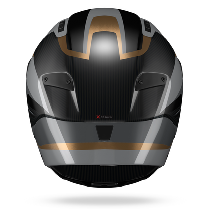 X-804 RS ULTRA CARBON LESMO Nero / Grigio / Oro