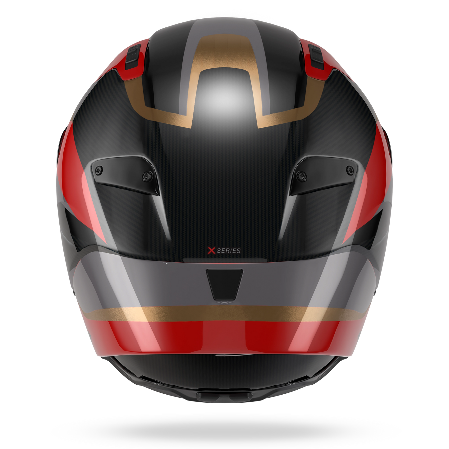 X-804 RS ULTRA CARBON LESMO Rosso / Grigio / Oro