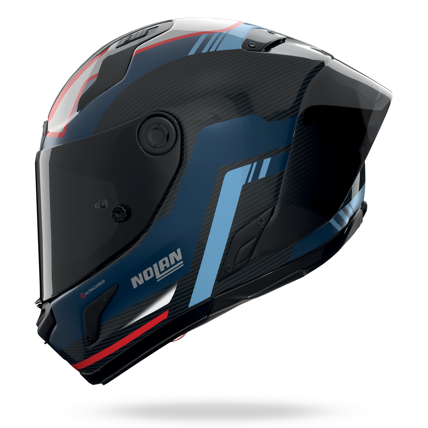 X-804 RS ULTRA CARBON PIEGA Blu profondo / Azzurro / Rosso
