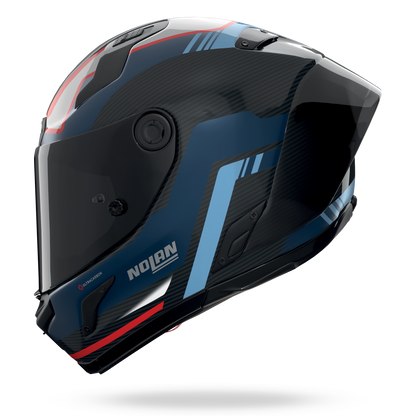 X-804 RS ULTRA CARBON PIEGA Blu profondo / Azzurro / Rosso