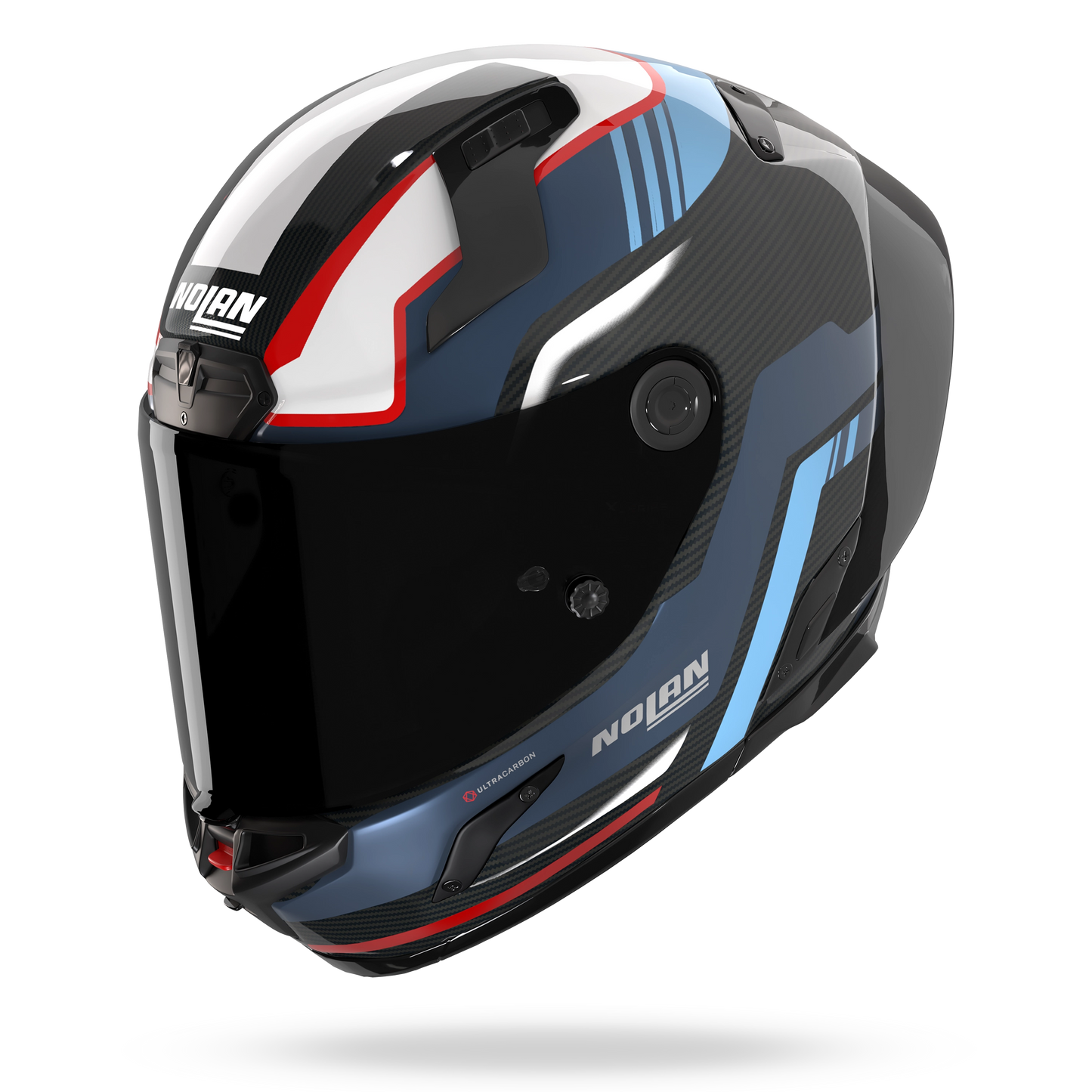 X-804 RS ULTRA CARBON PIEGA Blu profondo / Azzurro / Rosso