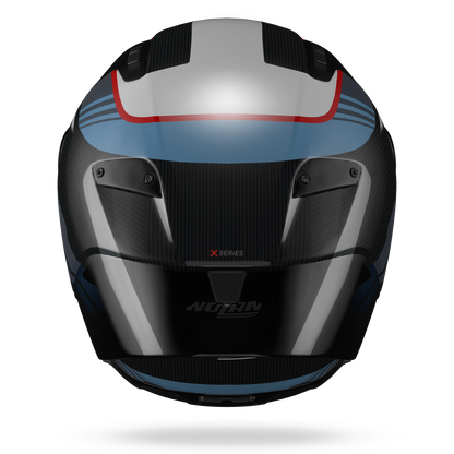 X-804 RS ULTRA CARBON PIEGA Blu profondo / Azzurro / Rosso