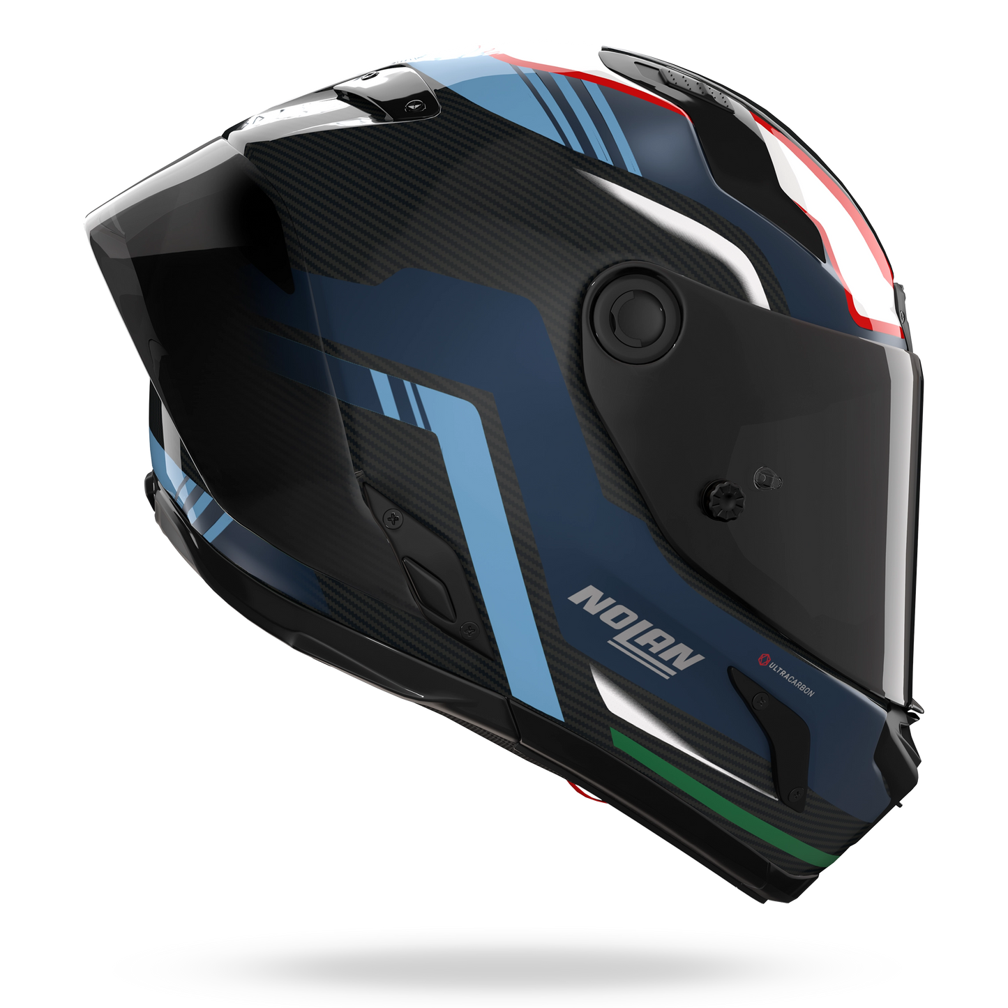 X-804 RS ULTRA CARBON PIEGA Blu profondo / Azzurro / Rosso