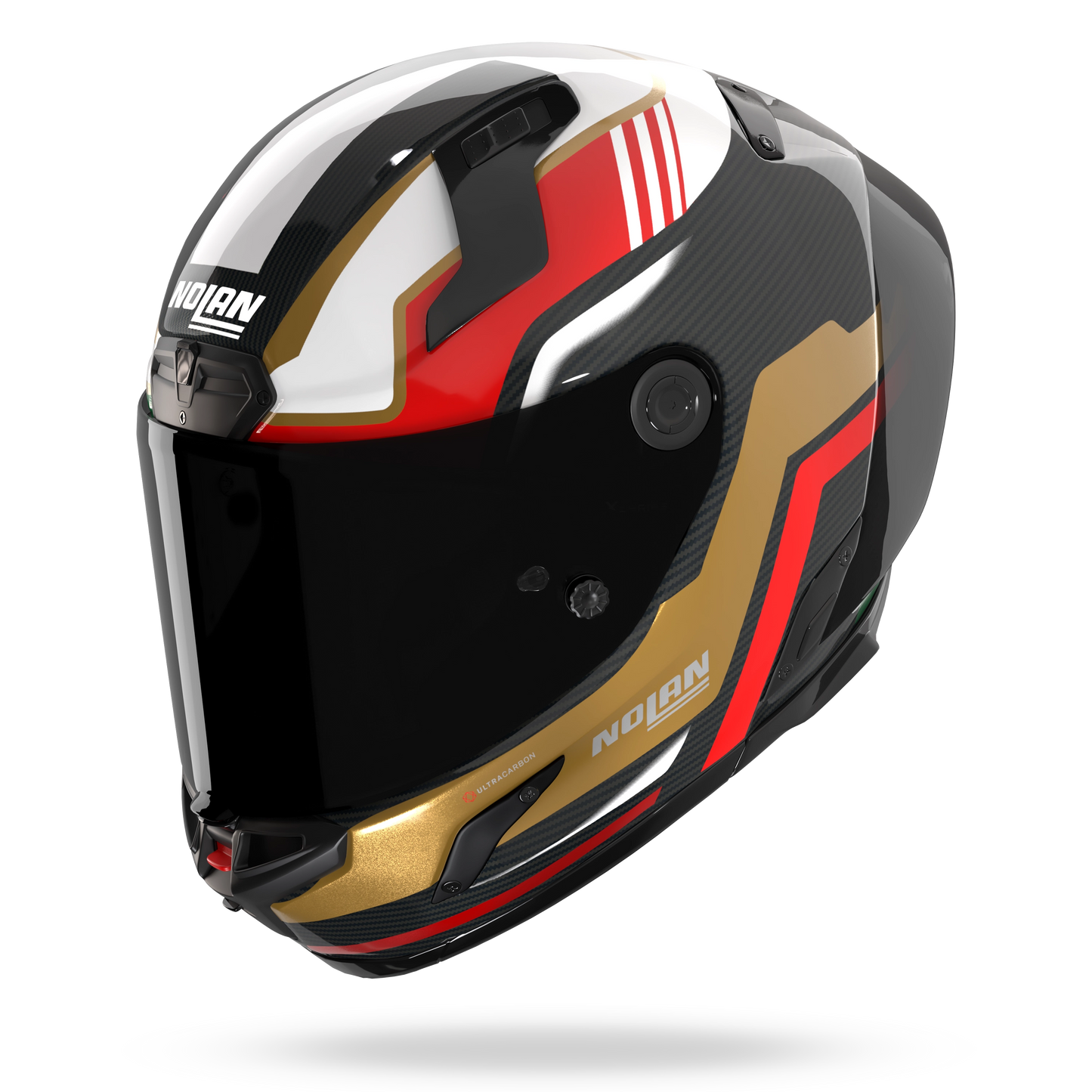X-804 RS ULTRA CARBON PIEGA Oro / Rosso / Verde metallo