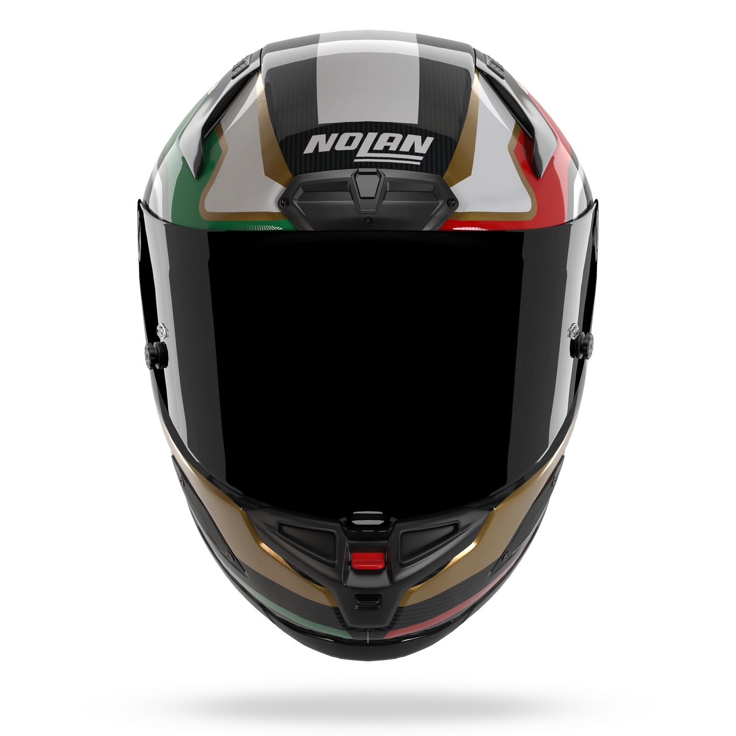 X-804 RS ULTRA CARBON PIEGA Oro / Rosso / Verde metallo