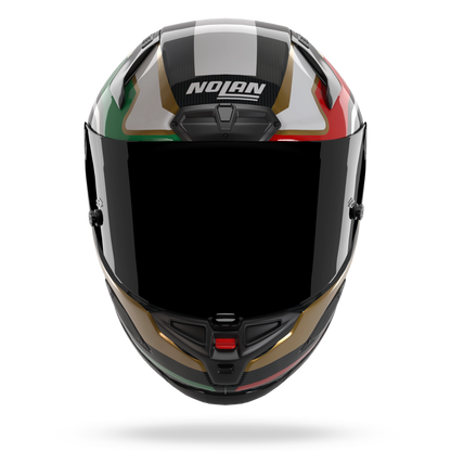 X-804 RS ULTRA CARBON PIEGA Oro / Rosso / Verde metallo