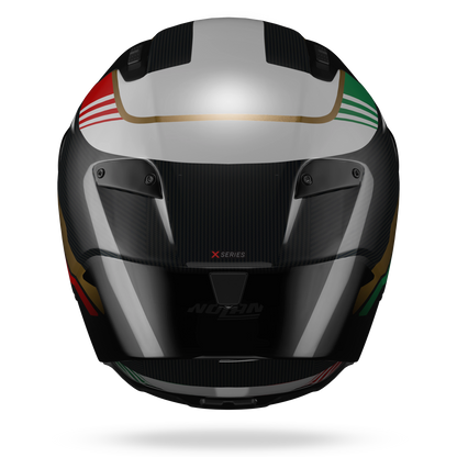 X-804 RS ULTRA CARBON PIEGA Oro / Rosso / Verde metallo
