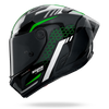 X-804 RS ULTRA CARBON PIEGA Nero / Verde / Argento
