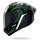 X-804 RS ULTRA CARBON PIEGA Nero / Verde / Argento
