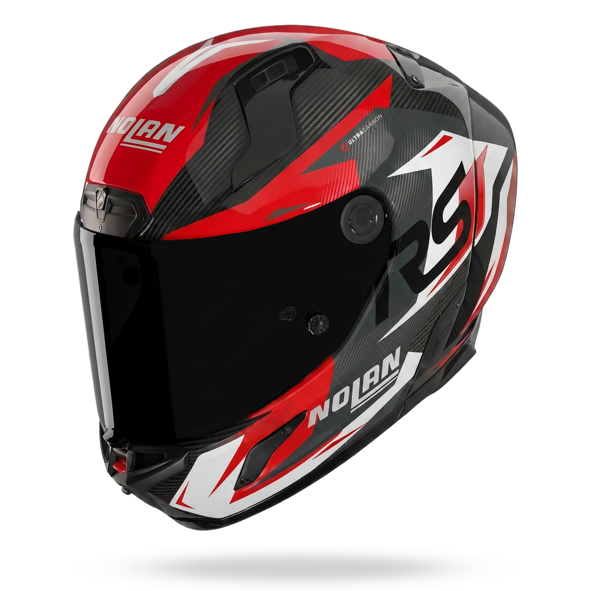 X-804 RS ULTRA CARBON FUORIGIRI Nero / Grigio lava / Rosso