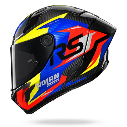X-804 RS ULTRA CARBON FUORIGIRI Nero / Arancione / Blu