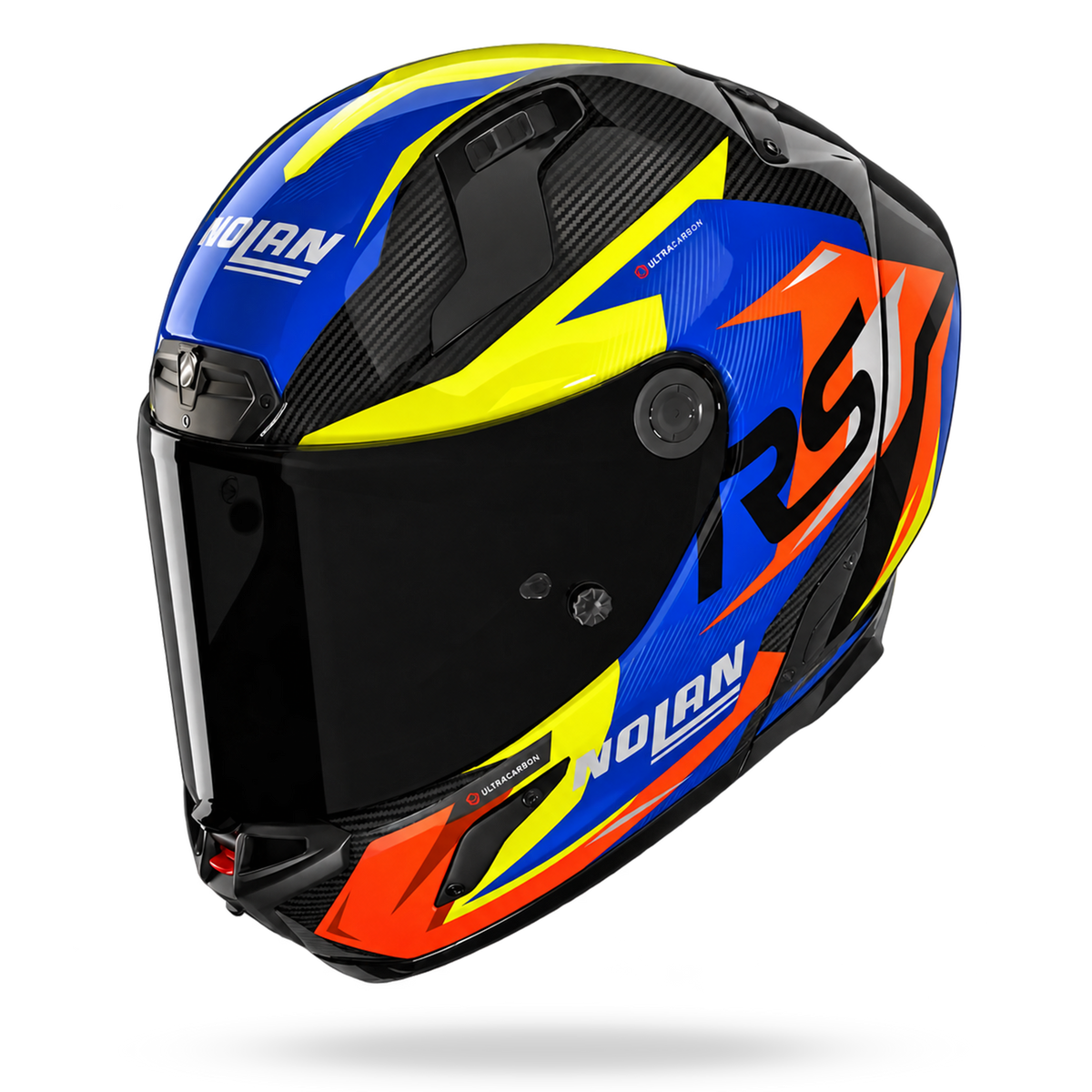 X-804 RS ULTRA CARBON FUORIGIRI Nero / Arancione / Blu