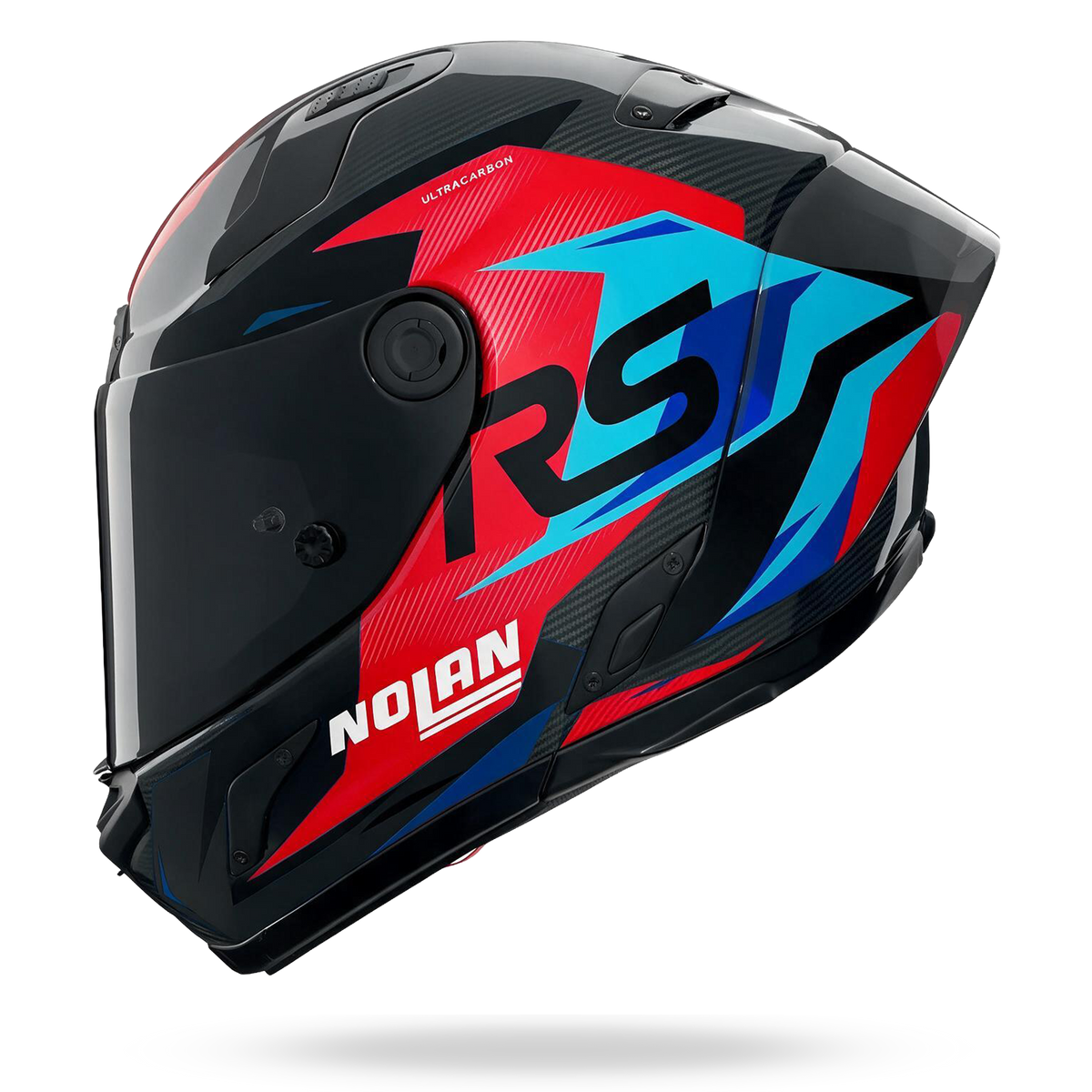 X-804 RS ULTRA CARBON FUORIGIRI Nero / Rosso / Blu