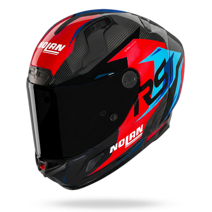 X-804 RS ULTRA CARBON FUORIGIRI Nero / Rosso / Blu