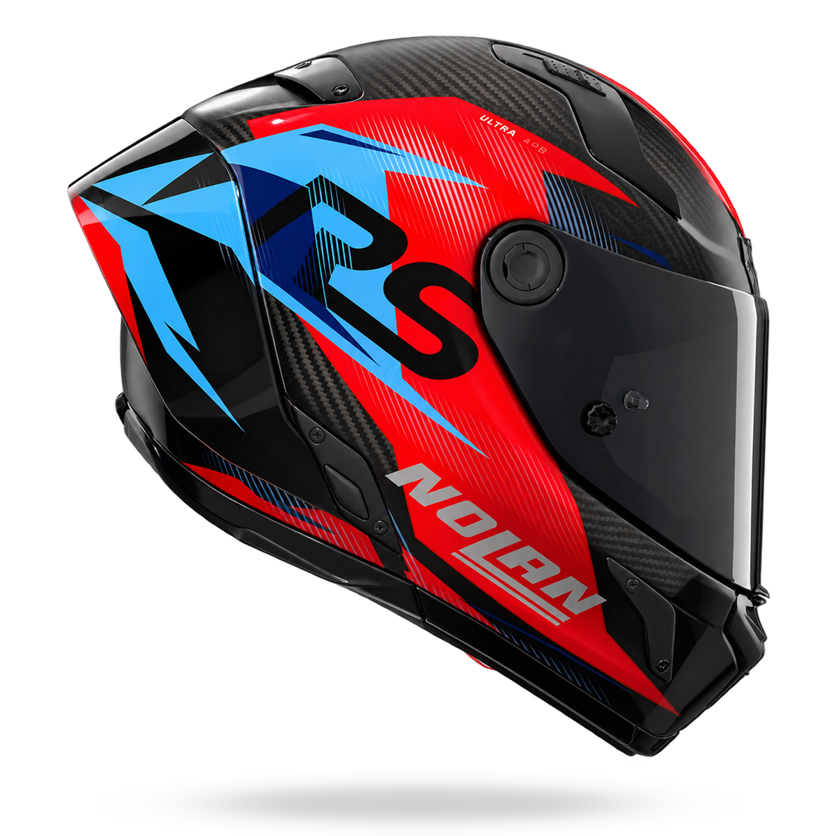 X-804 RS ULTRA CARBON FUORIGIRI Nero / Rosso / Blu