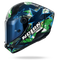 X-804 RS ULTRA CARBON CHICANE  Blu liquido / Multicolore verde