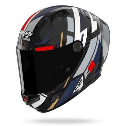 X-804 RS ULTRA CARBON   Carbonio / Blu / Oro