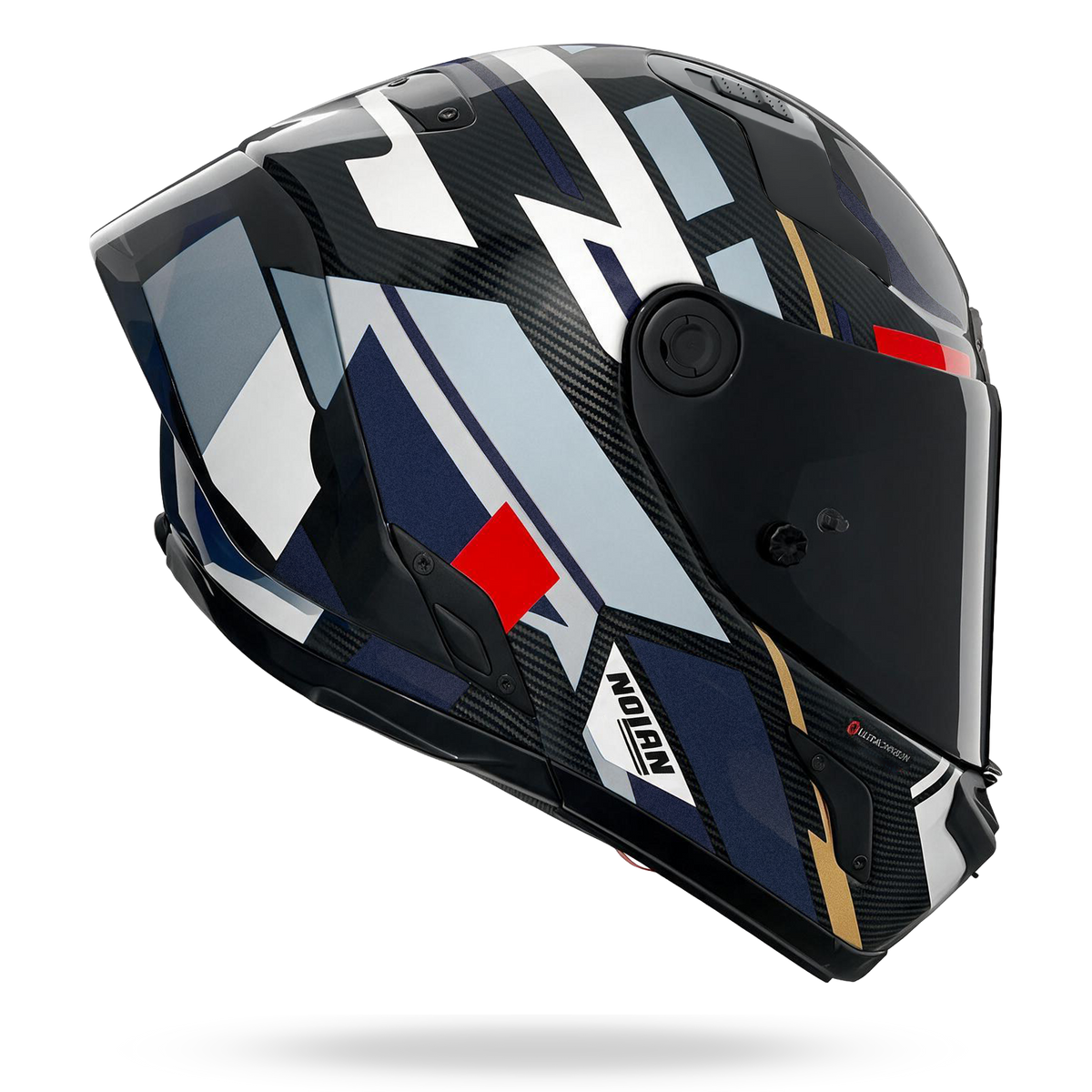 X-804 RS ULTRA CARBON   Carbonio / Blu / Oro