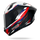 X-804 ST ULTRA CARBON VELOCE Nero / Bianco / Rosso
