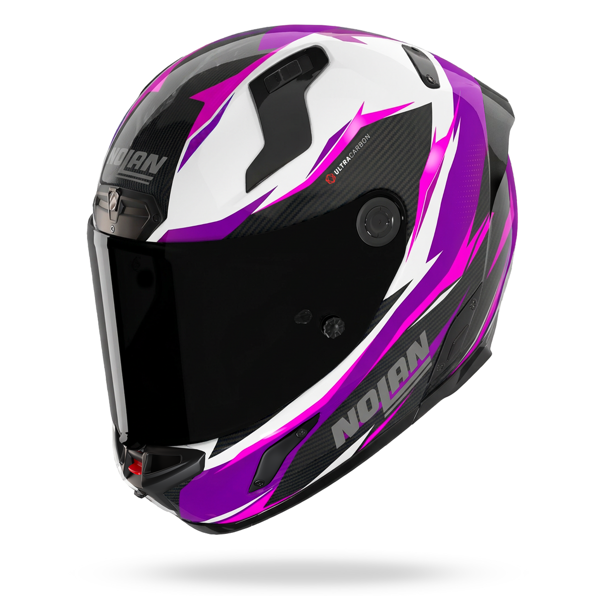 X-804 ST ULTRA CARBON VELOCE Nero / Bianco / Fucsia