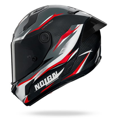 X-804 ST ULTRA CARBON VELOCE Nero / Grigio lava / Rosso