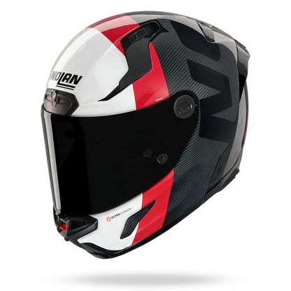 X-804 ST ULTRA CARBON STACCO Nero / Bianco / Rosso