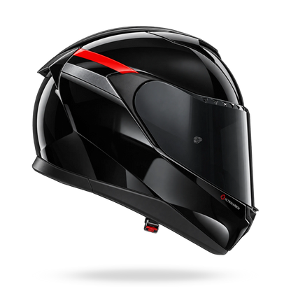 X-904 ULTRA CARBON GEMINI Nero / Rosso / Antracite
