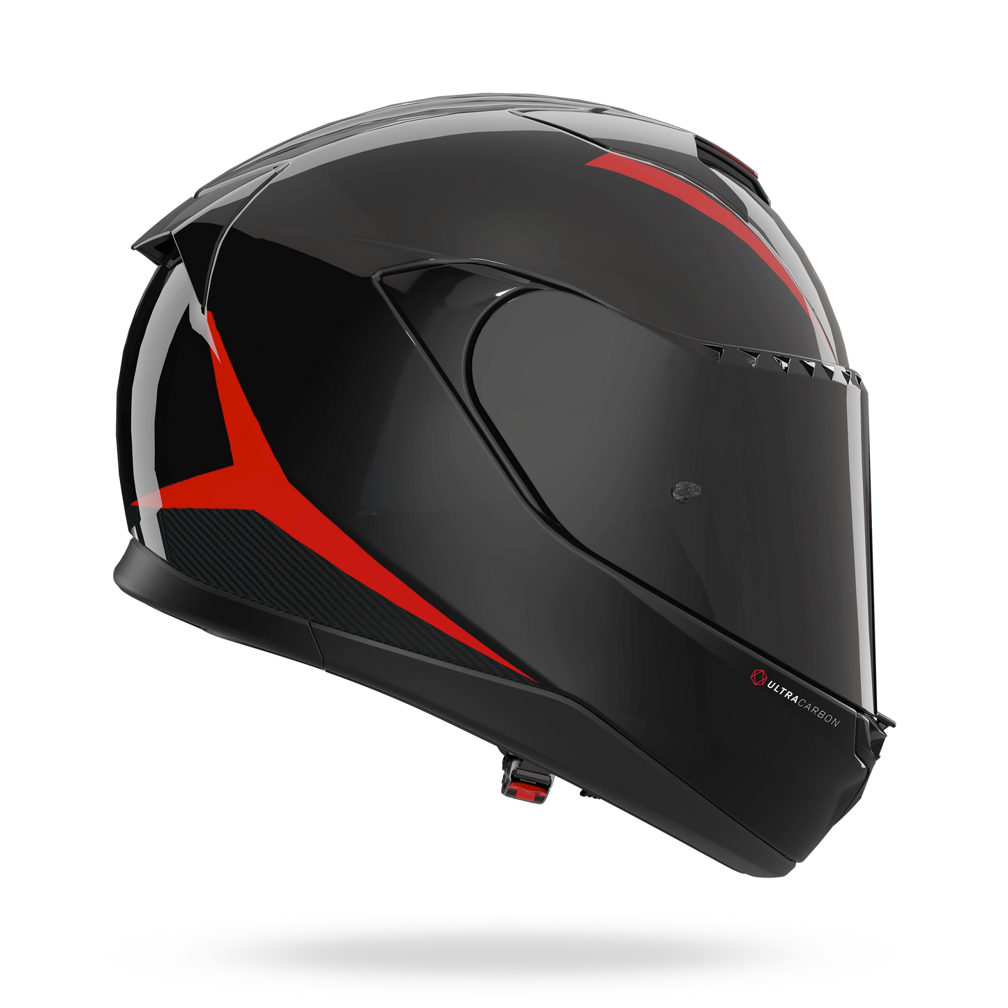 X-904 ULTRA CARBON EMBLEMA Nero / Rosso