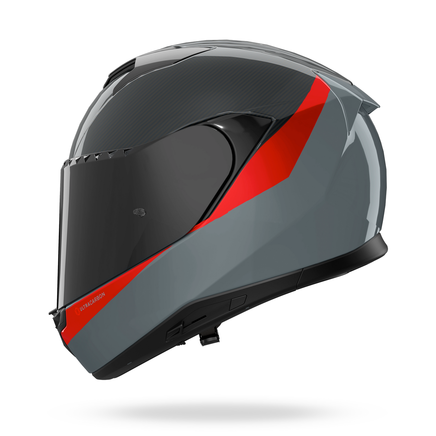X-904 ULTRA CARBON VERNICIATURA SPECIALE Grigio / Rosso